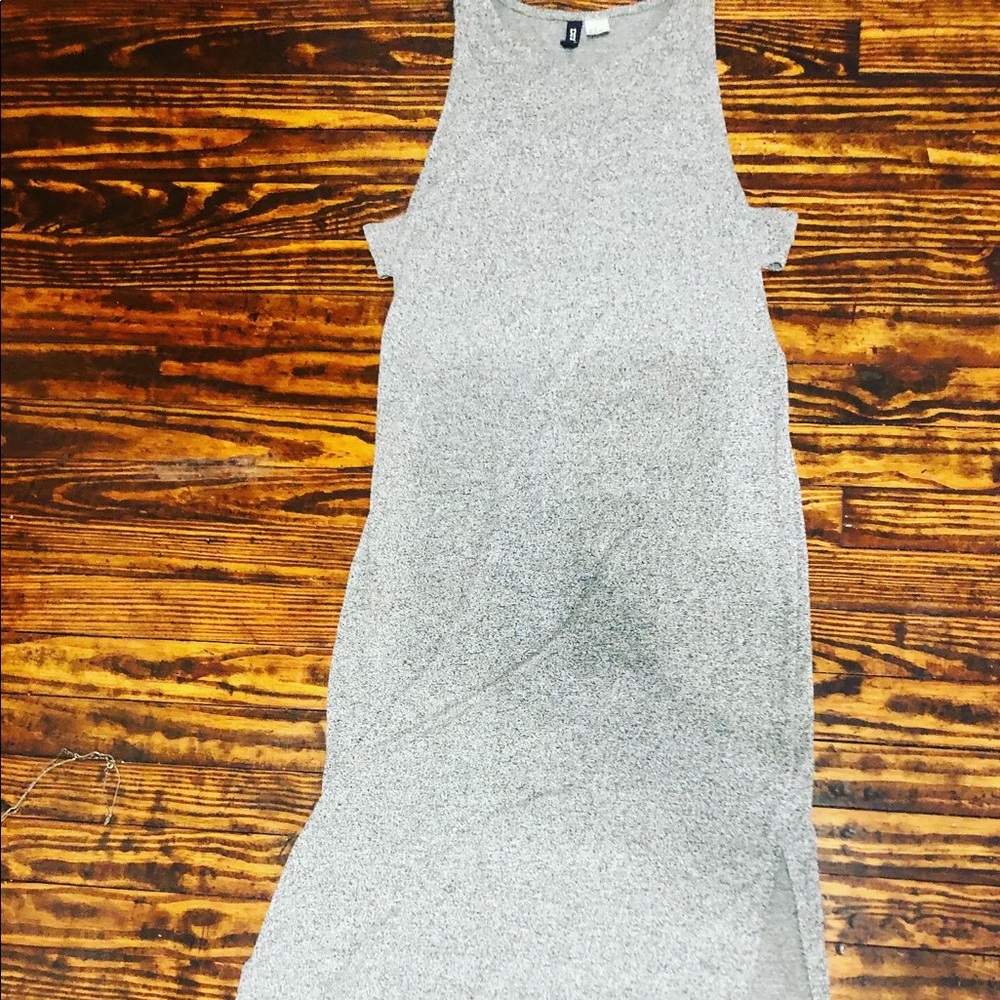 Grey t shirt dress